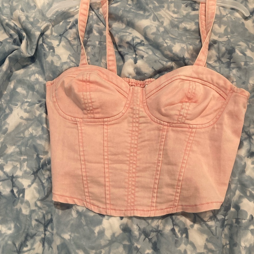 No Boundaries Pink Crop Top
